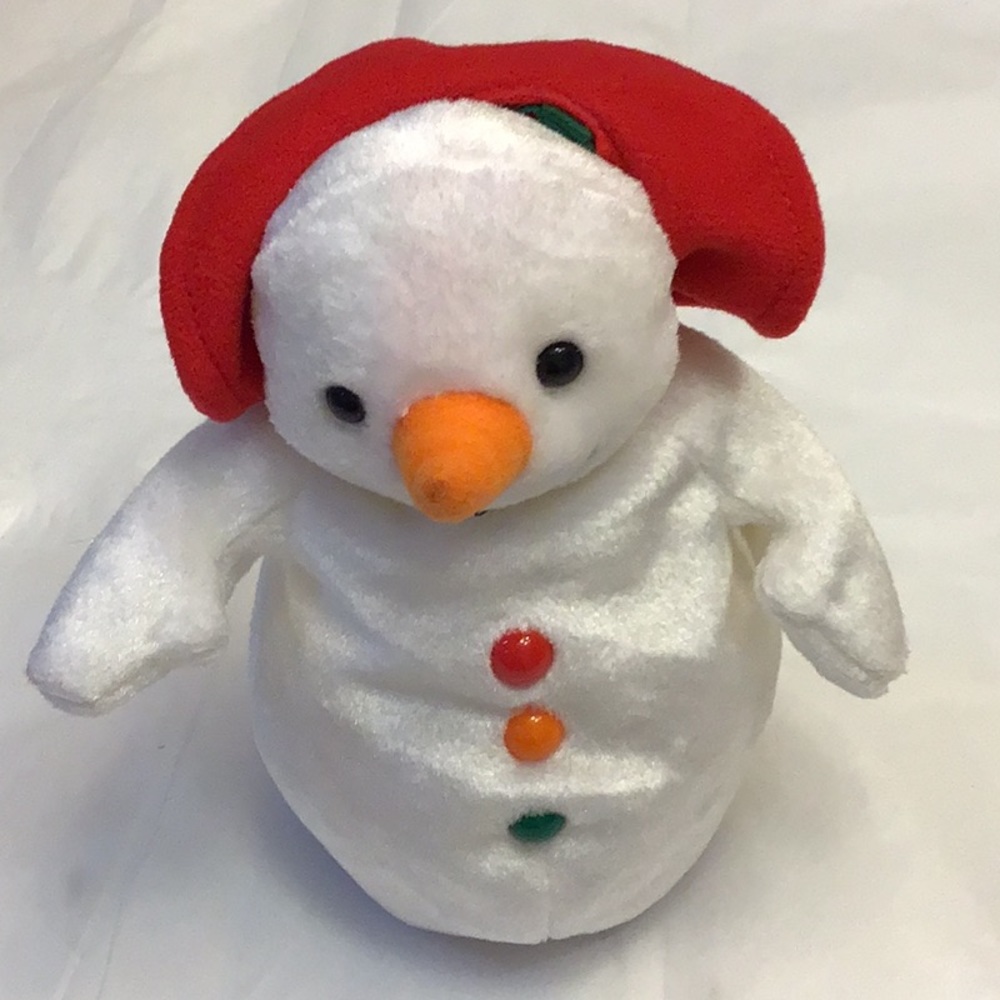 TY Chillen Snowman 2003 retired VGC smoke free etc